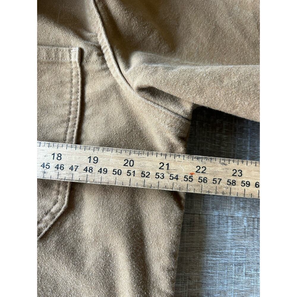 Taylor Stitch Ojai Jacket Mens 40 Medium Tobacco Brown Organic Cotton Chore - Picture 5 of 12